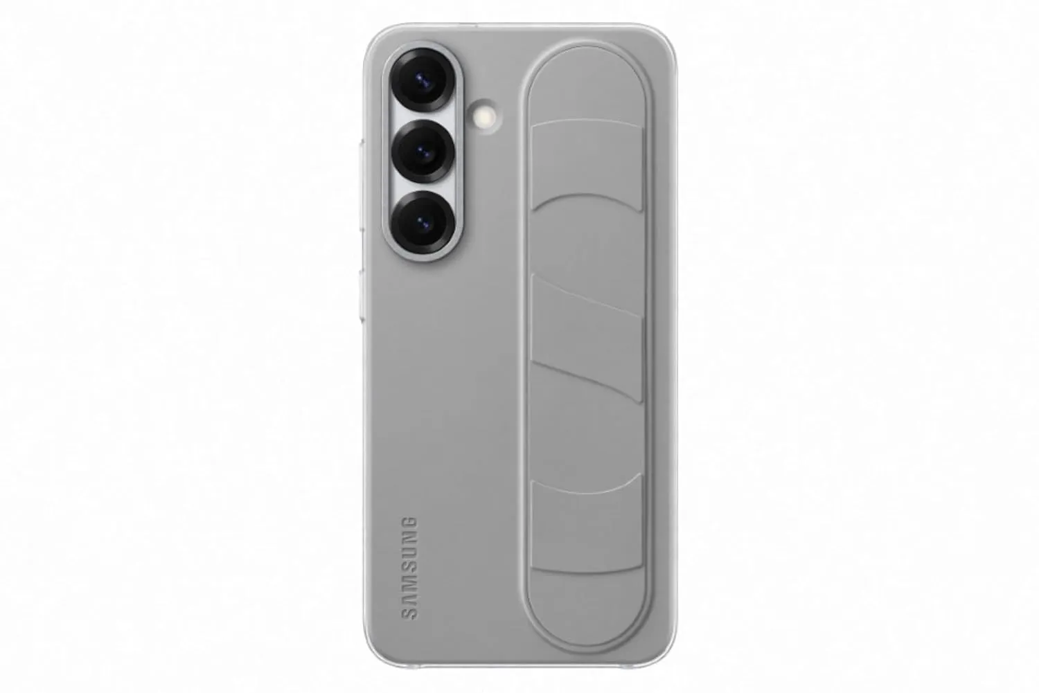 Samsung Galaxy S25 Standing Grip Case, Gray